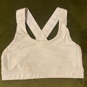 Lululemon Sports Bra Ice Blue